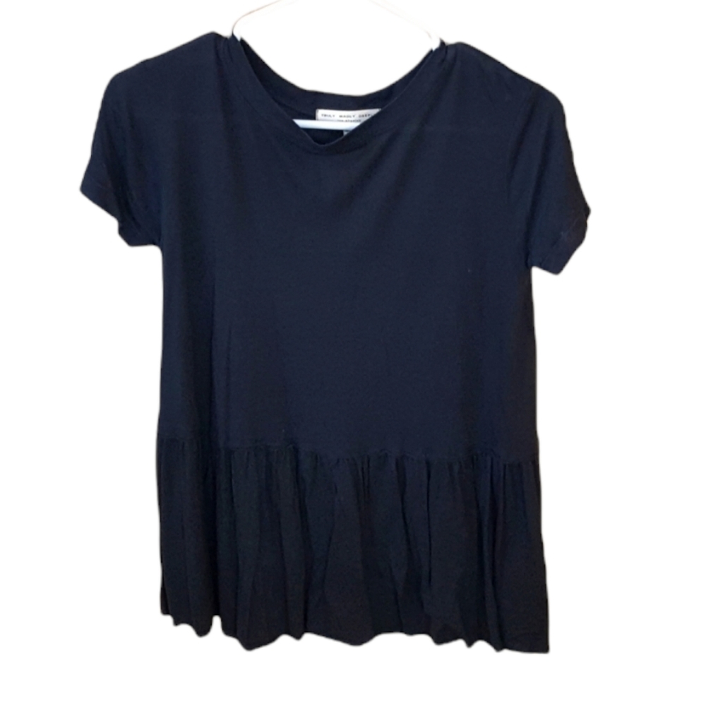 Truly Madly Deeply Navy Blue Blouse